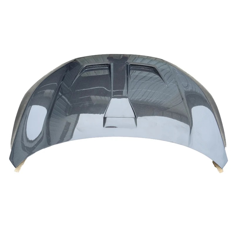 2016-2019 for  X RV Style Carbon Fiber Hood Bonnet Engine Cover New Condition Front Accessory with Included Clips